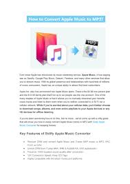 Jan 27, 2014 · 1> open itunes and add the m4b files to itunes library. Ultimate Guide To Convert Apple Music To Mp3 By Alexavier Miller Issuu