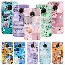 See more ideas about cute wallpapers, aesthetic wallpapers, iphone wallpaper. Aesthetic Collage Cute Abstract Art Phone Case For Motorola Moto G9 G8 G7 G6 G5 E6 E5 Plus Power Play One Action Macro Cover C Phone Case Covers Aliexpress