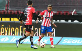 Second half ends, atlético san luis 1, atlas 1. Cxtncfkjujao5m