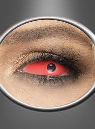 Farbige kontaktlinsen (auch ohne stärke) müssen genau wie andere linsen an deine augen angepasst werden. Rote Augen Kontaktlinsen Bei Kostumpalast De