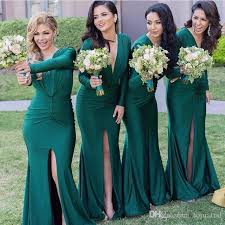 Women's elegant chic halter neck sleeveless solid stretchy wedding guest mermaid long evening dress. Long Green Dress For Wedding Cheap Online