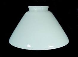 White Glass Cone Light Shade For Hanging Pendant Lamp 3 1 4 X 5 H X 9 1 2 W Lighting Replacement Pendant Light Shades Light Shades Ceiling Fan With Light