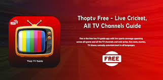 Free download thoptv apk file latest version v45.4.1 for android os, thoptv for pc/mac to watch live tv channels, movies, and free live sports. Thoptv Free Live Cricket Tv Channels Guide Apps On Google Play