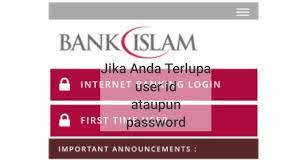 No need to wander anywhere. Jika Anda Terlupa User Id Dan Password Internet Banking Login Bank Islam Youtube