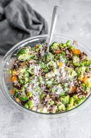 Broccoli Wild Rice Salad Recipe Wild Rice Salad Wild Rice Salad Recipe Wild Rice Recipes