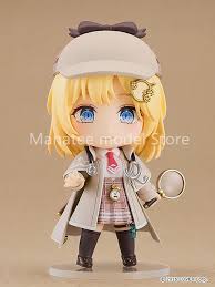 Iyi gülümseme şirketi orijinal holohololive üretim Watson Amelia PVC Action  Figure Anime Model oyuncaklar koleksiyonu bebek hediye