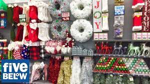 With a 5 year foliage &. Five Below Christmas Decorations Christmas Decor Ornaments Shop With Me Shopping Store Walk Through Youtube