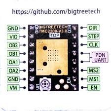 Arduino library for trinamic tmc2208 stepper drivers easily configure your tmc2208 stepper motor drivers. Tmc2208 Schrittmotor Treiber Fur Skr V1 3 Board 6 99