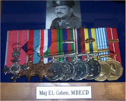 Member of the Order of the British Empire (MBE) To the Canadian Army