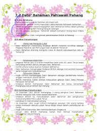 Perjuangan dato bahaman | pahang. Dato Bahaman Pahlawan Pahang Tingkatan2