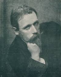 Portrait Photograph of Walter Crane (1845-1915) by Frederick Hollyer  (1837-1933) 1886
