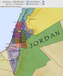 This map details the land of israel according to the areas settled by the tribes of israel (which were named after and originally led by the sons of jacob). Shift Select To Combine Map Layers Accordance