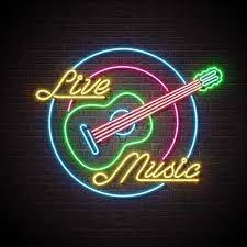 Live Music Neon Sign With Guitar And Letter On Brick Wall Background Design Template For Decoration Flyer Or Promotional Party Poster Neon Music Png And Vect Neonovye Vyveski Shablony Vizitok Muzyka
