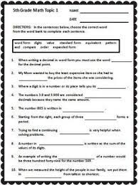 103 free summer activities worksheets and creative lesson ideas from 5th grade vocabulary worksheets, source:busyteacher.org. Envision Math 5th Grade Vocabulary Worksheets Full Year Envision Math Math Vocabulary 3rd Grade Math
