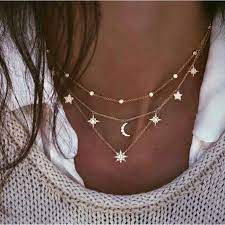 Item comes on a keepsake card. Urban Outfitters Jewelry Boho My Sun Moon Stars Cute Layered Necklace Poshmark