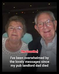 The daughter of popular former pub landlord Brian Sabbage, who ran the Old  England pub in Bispham, says she has been overwhelmed by the number of  tributes she has received For full