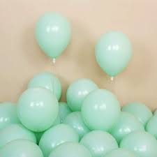 Whether you're celebrating a birthday or a baby shower, pastels are one of our favourite colour schemes. Pastel Mint Balloons 12 Inch 50pcs Latex Party Balloons Baby Shower Helium Balloons Green Birthday Balloon Toys Games