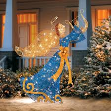 Christmas Lighted Holy Angel Indoor Outdoor Yard Art Lawn Garden Prelit Decor Unbran Outdoor Angel Decorations Outdoor Christmas Decorations Outdoor Christmas