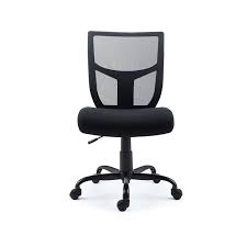 Find adjustable mesh chairs, leather chairs with options such as armless chairs, and more. Staples Black Mesh And Fabric Task Chair 51463cc Walmart Com Walmart Com