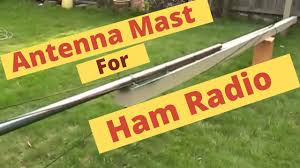 Licensed ham radio operators are unique in that they are specifically authorized to construct their own radio equipment. Antenna Mast Homemade For Ham Radio Youtube