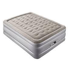 Air Mattress With Built In Electric Pump Sable Full Sized Inflatable Airbed For Camping Travelling Overnight Gue Mattress Air Mattress Small Space Guest Bed