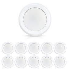 Ge lighting led flush mount unit doesn't often require light bulb replacement. Ecoeler 6 Inch Led 3000k Dimmable Flush Mount Ceiling Light 15w Surface Mount Disc Light Round Pot Lights 1050 Lumens Warm White Low Profile Driverless Design Energy Star Ul Listed White Pricepulse