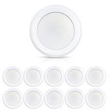 Ge lighting led flush mount unit doesn't often require light bulb replacement. Ecoeler 6 Inch Led 3000k Dimmable Flush Mount Ceiling Light 15w Surface Mount Disc Light Round Pot Lights 1050 Lumens Warm White Low Profile Driverless Design Energy Star Ul Listed White Pricepulse