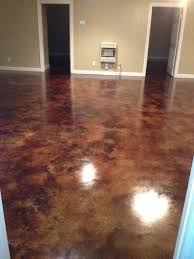 How To Stain Concrete Basement Floors Diy Home Projects Concrete Stained Floors Basement Flooring Basement Remodeling