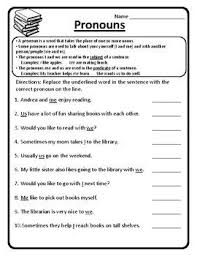Pronouns Worksheet Pronouns Practice Pronouns I Me Us And We Pronouns 3 Pronouns Practice Pronoun Worksheets English Grammar Worksheets