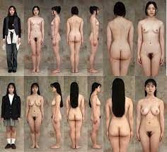 □【画像】90年代の一般女性をモデルにした直立ヌード写真集がエロい