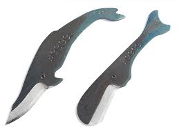Kujira Carbon Steel Knives Mimic The Form Of Whales Carbon Steel Knife Knife Shapes Knife