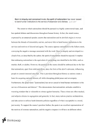 Here's how to do this right. Position Paper 20 1 Analysis Of Nationalism And The Human Spirit Social Studies 20 1 Alberta Diploma Thinkswap
