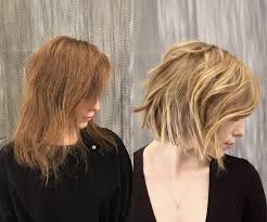 Fine Hair Makeover To Make Fine Hair Appear Thicker Its Important To Create Strong Lines Dimension Finehairmakeover Hair Makeover Fine Hair Hair Makeup