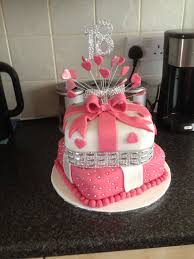 2 Tier Black And Gold 18th Birthday Cake Pin On Special Dates