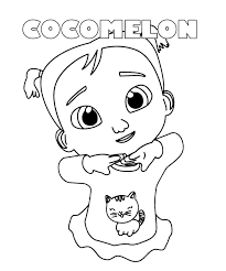 To download our coloring pages, go to downloads on our website. Cocomelon Cece Coloring Page Free Printable Coloring Pages For Kids