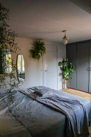 botanische slaapkamer in boutique hotelsfeer interieur lifestyle slaapkamer planten in de slaapkamer slaapkamerideeen