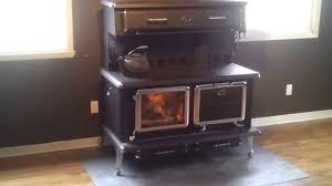 The kitchen queen wood cook stove has been designed and tested with economy, efficiency and utility in mind. J A Roby High Efficiency Wood Burning Cook Stove Available At Safe Home Fireplace Youtube
