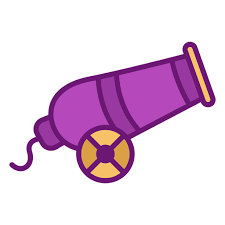 Icon Cannon Colored Ad Icon Colored Cannon Color Icon Cannon