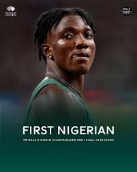 Ikorodu Athlete Ajayi Kanyinsola Wins 5th Heat of Men's 100m at Paris  Olympics