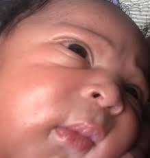 During birth, the infant eye color is light, since new born babies do not have active melanin which darkens the cells. Newborn Eye Color Change Babycenter