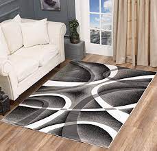Novelty rugs for the living room Glory Rugs Modern Area Rug 8 10 Grey Swirls Carpet Bedroom Living Room Contemporary Dining Accent Sevilla Collection 4816a Grey Area Rugs Shop
