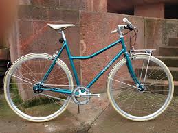 Klassisches Sportrad Mit Stahlrahmen Rakete Meral Fietsen Blauw