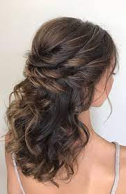 30 Chic Bridal Hairstyles For Your Special Day Curly Prom Hair Medium Hair Styles Wedding Hairstyles For Medium Hair