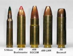 the 458 socom vs 50 beowulf extra big bore ar cartridges