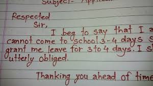 In the body of the letter, be sure to include the following details; Leave Application For School And College With 5 Samples