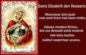 We just didn't send you that email or generate that link.… Santa Elizabeth Dari Hungaria 17 November Mirifica News