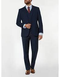 Shop men's suits & tuxedos at j.crew. Tailor Cutter Regular Fit Suit Trousers Men George At Asda Suits And Tailoring Fitted Suit Mens Trousers