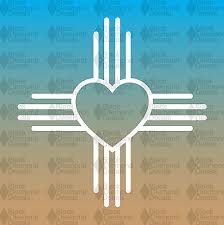 Download Zia New Heart State New Mexico Nm Flag Symbol T Shirt 18 99 Picclick