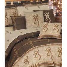 Queen size brown comforter sets. Browning Buckmark 8 Pc Queen Comforter Set