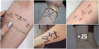 35 Tatuajes De Fechas Nacimiento Muerte Romanos Ideas Lo Mejor De 2022